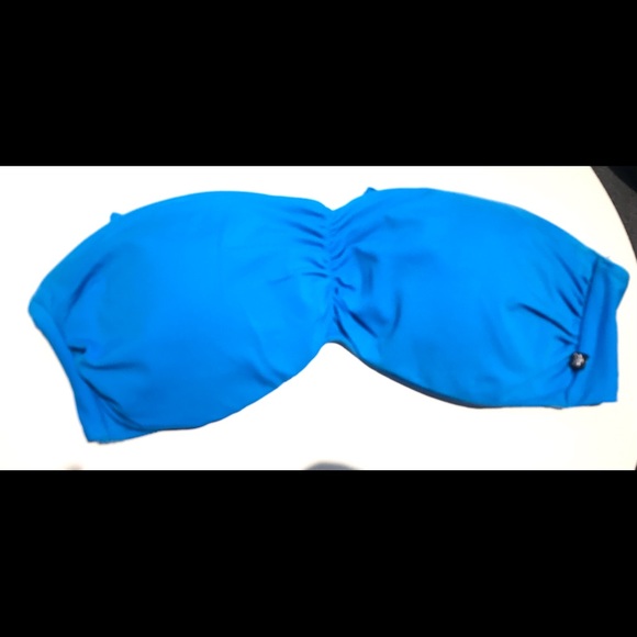 Aqua blue bikini top - Picture 3 of 5